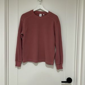 TNA waffle long sleeve T shirt